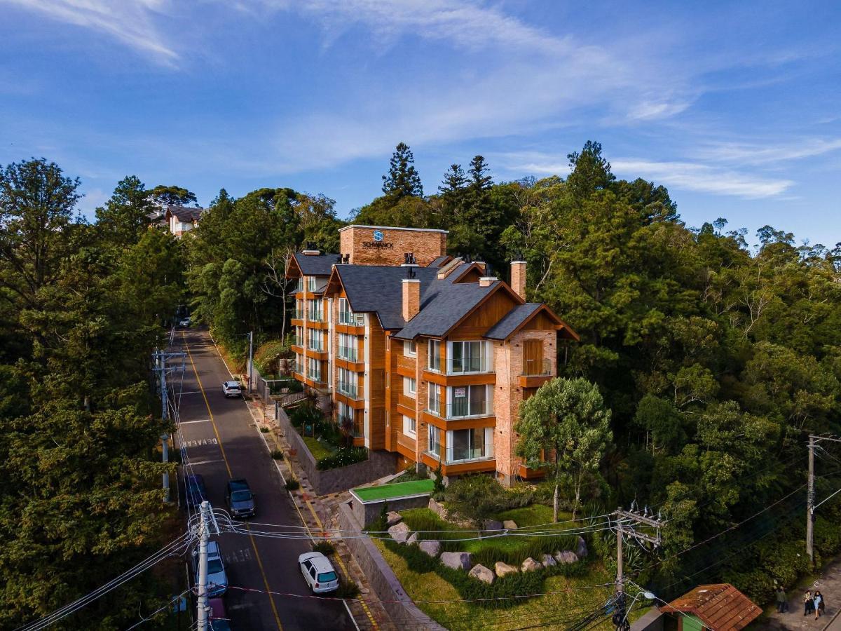 Alpes Da Montanha 203 - Ap Novo Junto Ao Centro De Gramado + Garagem Leilighet Eksteriør bilde
