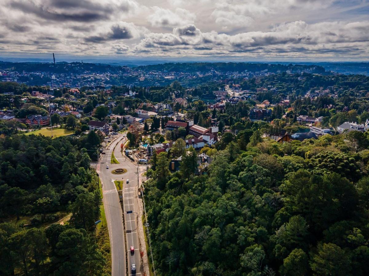 Alpes Da Montanha 203 - Ap Novo Junto Ao Centro De Gramado + Garagem Leilighet Eksteriør bilde